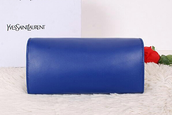 2014 New Saint Laurent Small Betty Bag Calf Leather Y7139 Royal - Click Image to Close